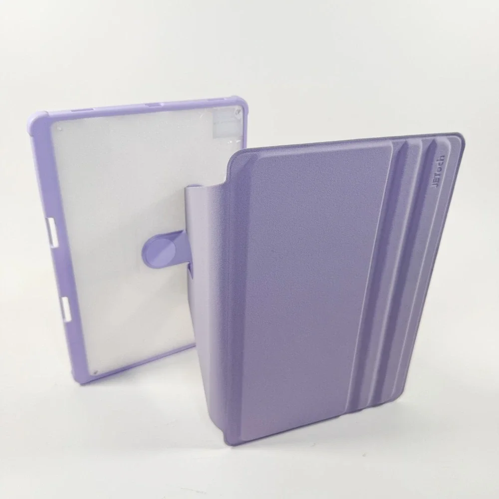 Galaxy Tab S9 / S9 FE Case Lavender JETech Rotating Stand Cover Auto Sleep